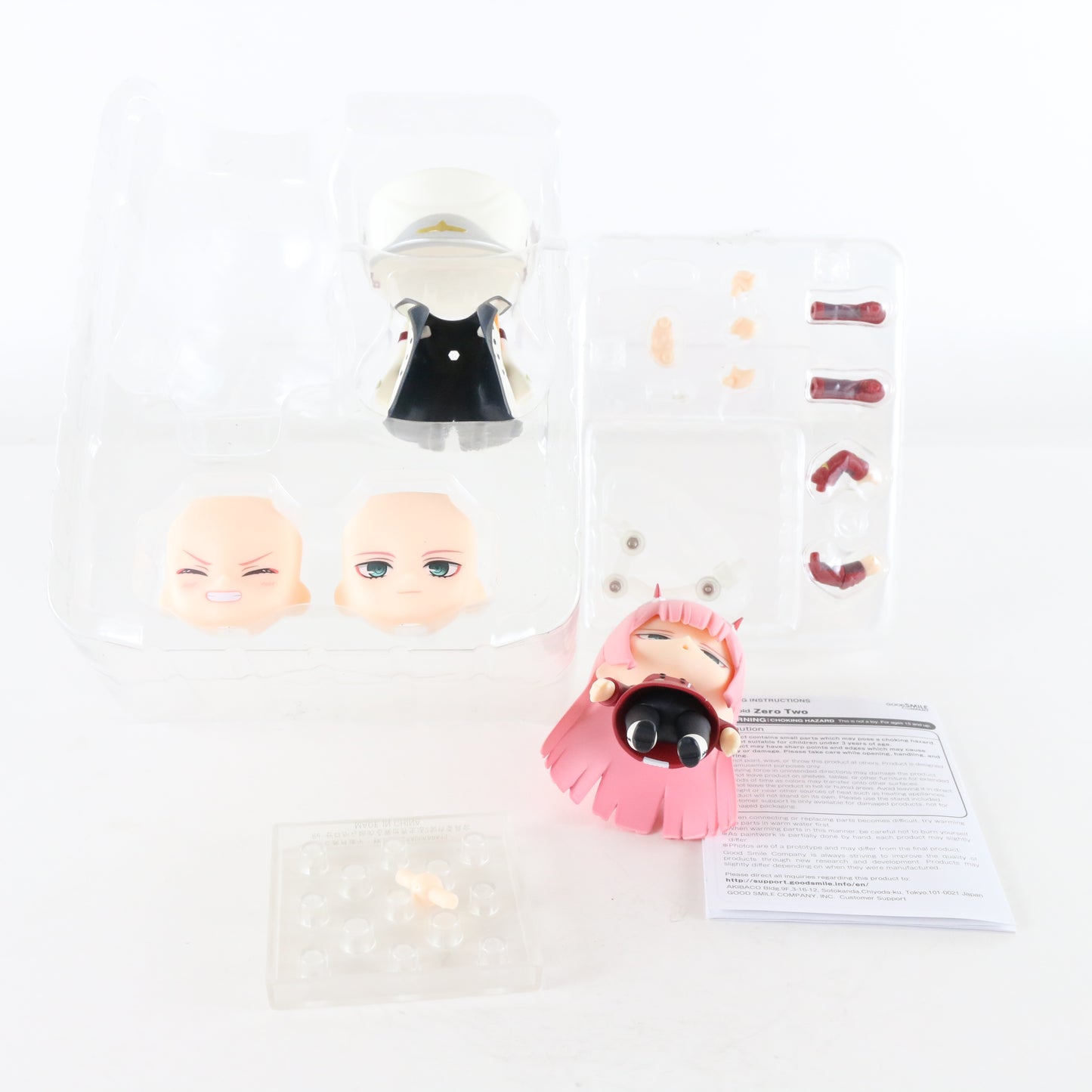 Nendoroid 952 Zero Two Darling In The Franxx Action Figure Good Smile W/ Box