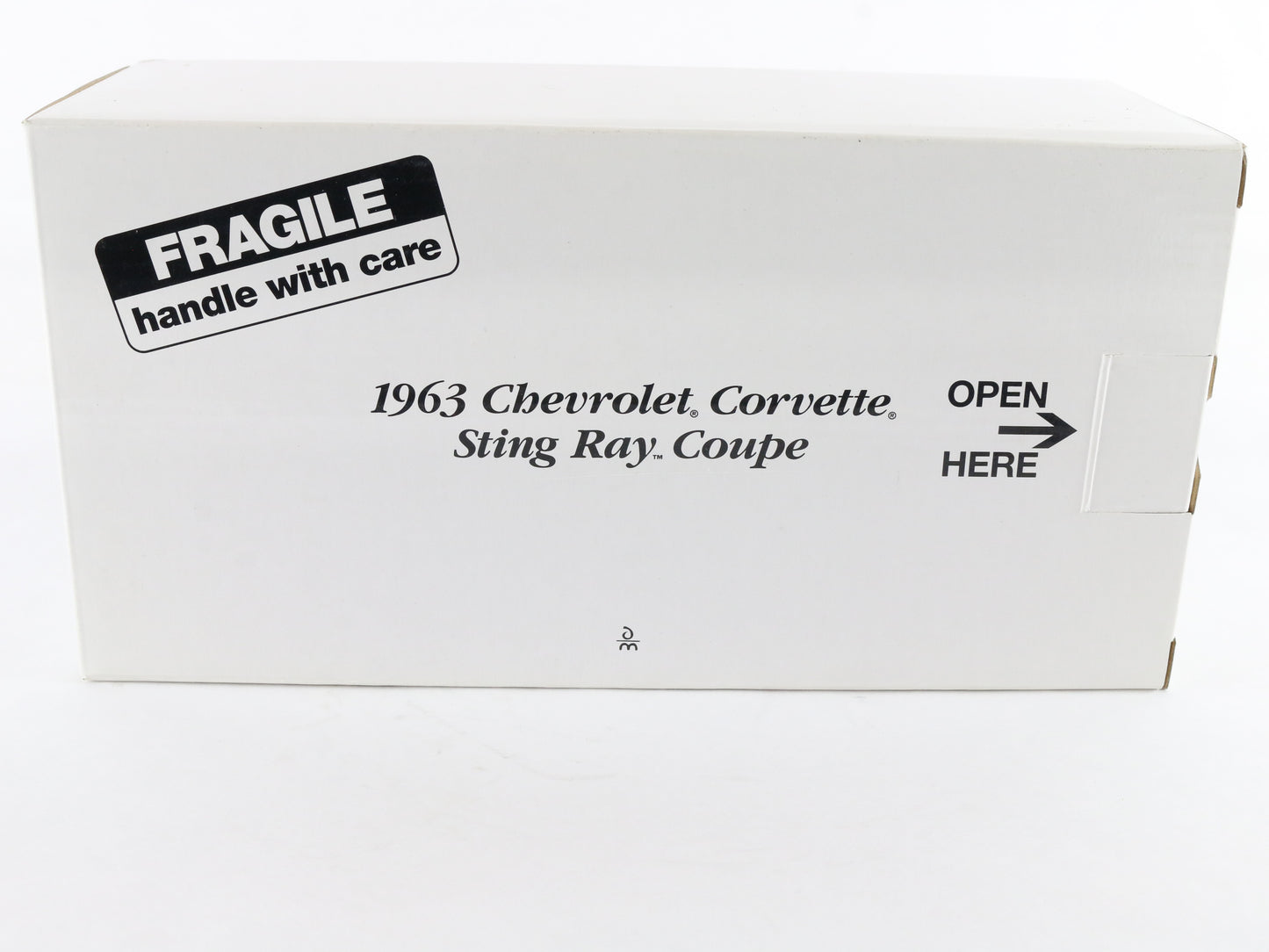 1963 Chevy Corvette Sting Ray Coupe Black Danbury Mint 1:24 Diecast Model Car