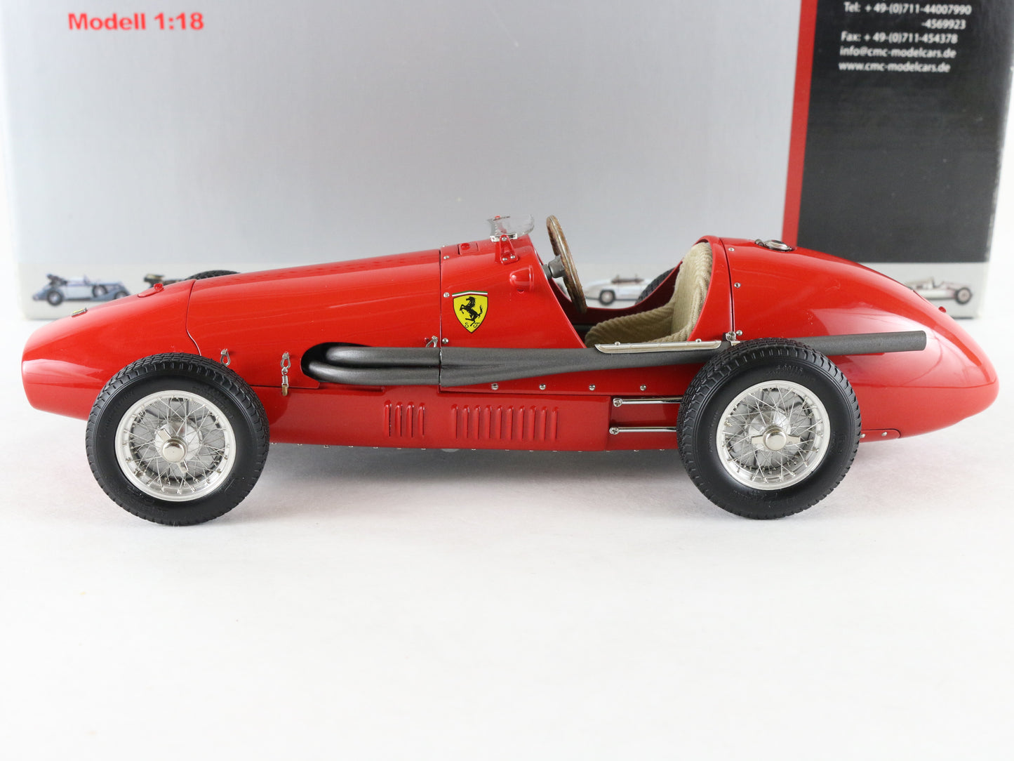 1953 Ferrari 500 F2 Der Doppelweltmeister Red CMC 1:18 M-056 Model Car