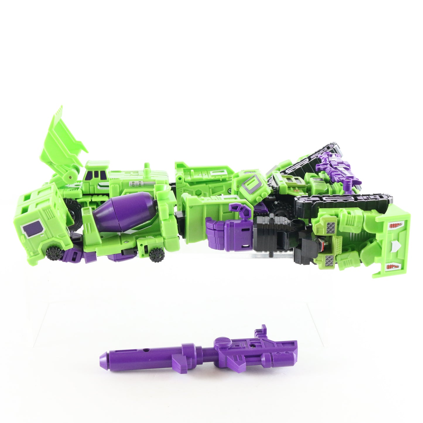 Deformable Devastator 6 In 1 Decepticon Transformers Construction Vehicle Figure