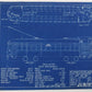 Milwaukee Electric Plan & Elevation Cars 965-974 Trolley Blueprint 1929 11"