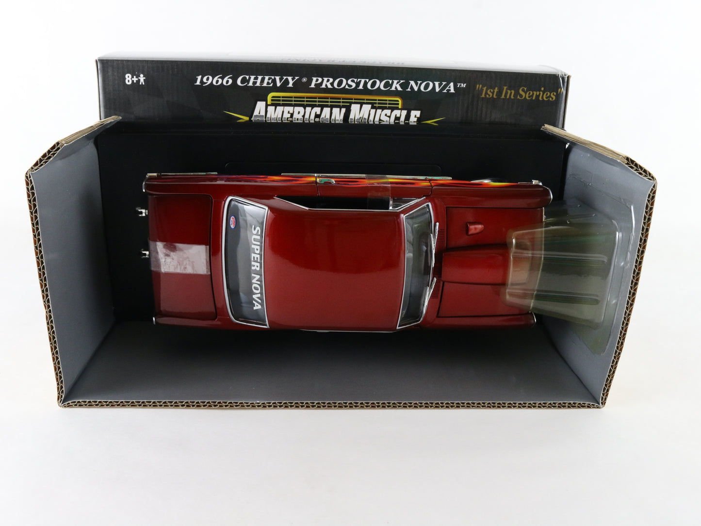 1966 Super Nova Prostock Red ISCA American Muscle ERTL 1:18 1 Of 2500 29276p