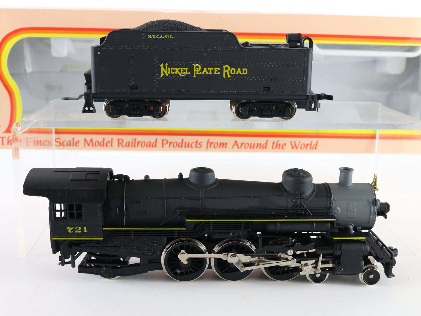 IHC HO Nickel Plate Road 721 Pacific 4-6-2 Steam Locomotive