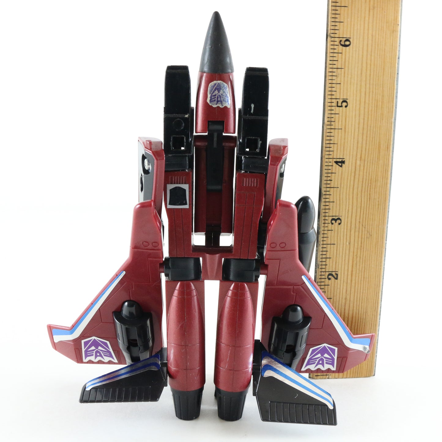 Vintage Thrust Decepticon Transformers G1 Hasbro 1983 Jet Metal Wrong Wings