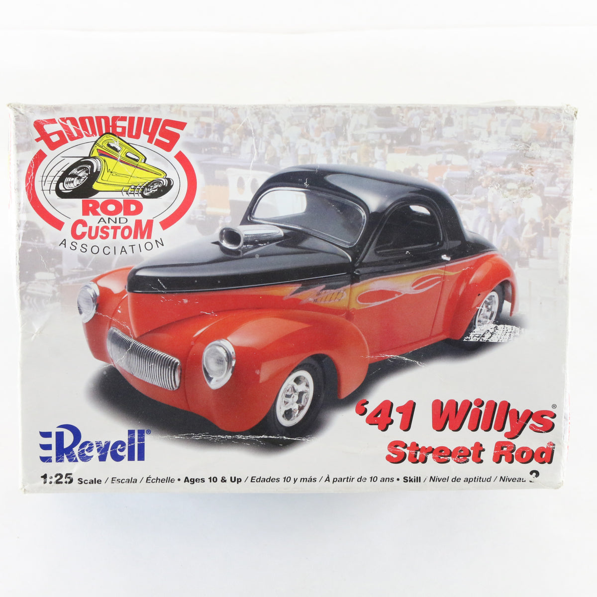 1941 '41 Willys Street Rod Goodguys Rod & Custom Revell 1:24 Model Kit 85-2023