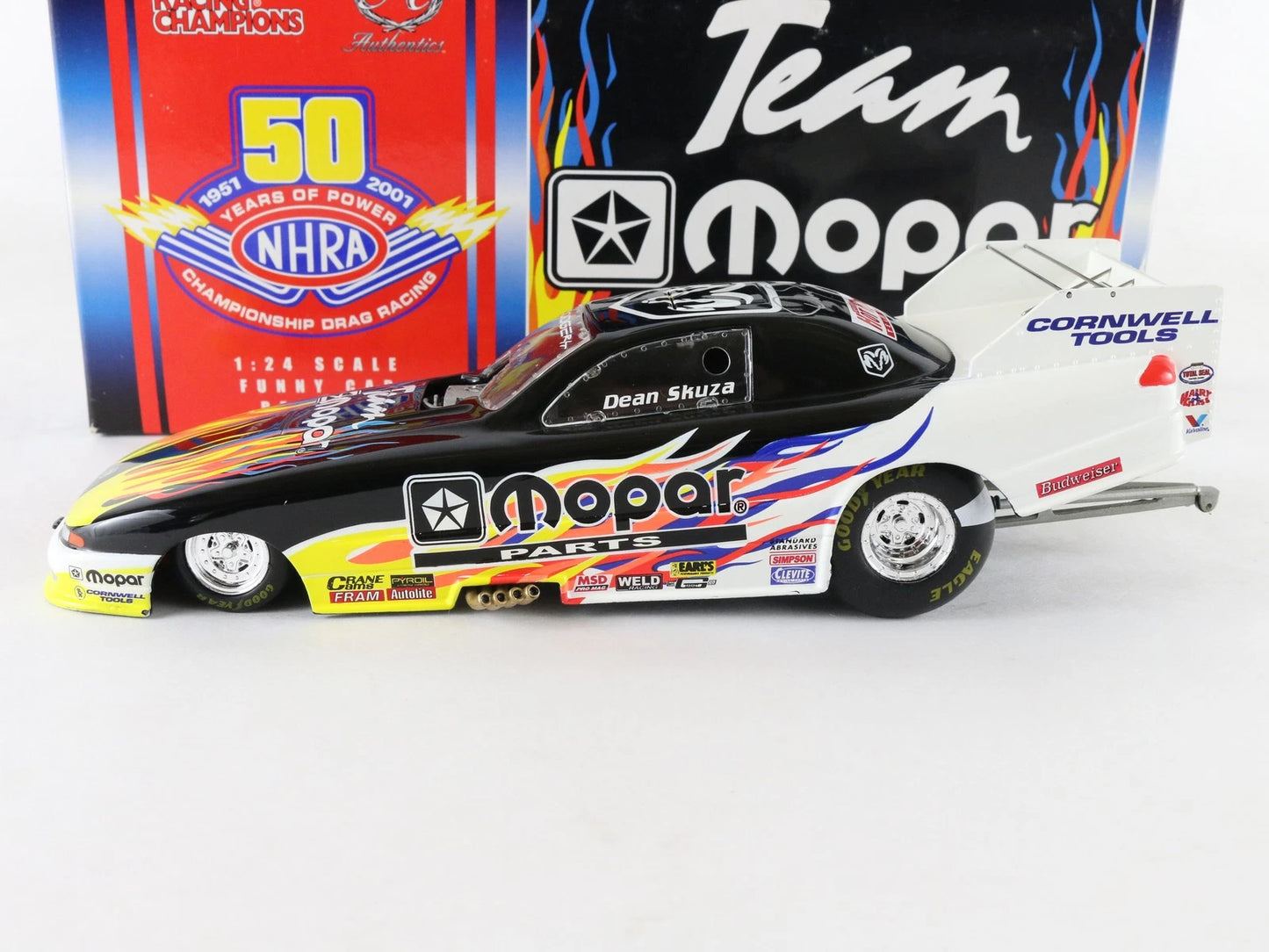 Team Mopar Top Fuel Dragster Funny Car Skuza Racing Champions 1:24 1 Of 2500
