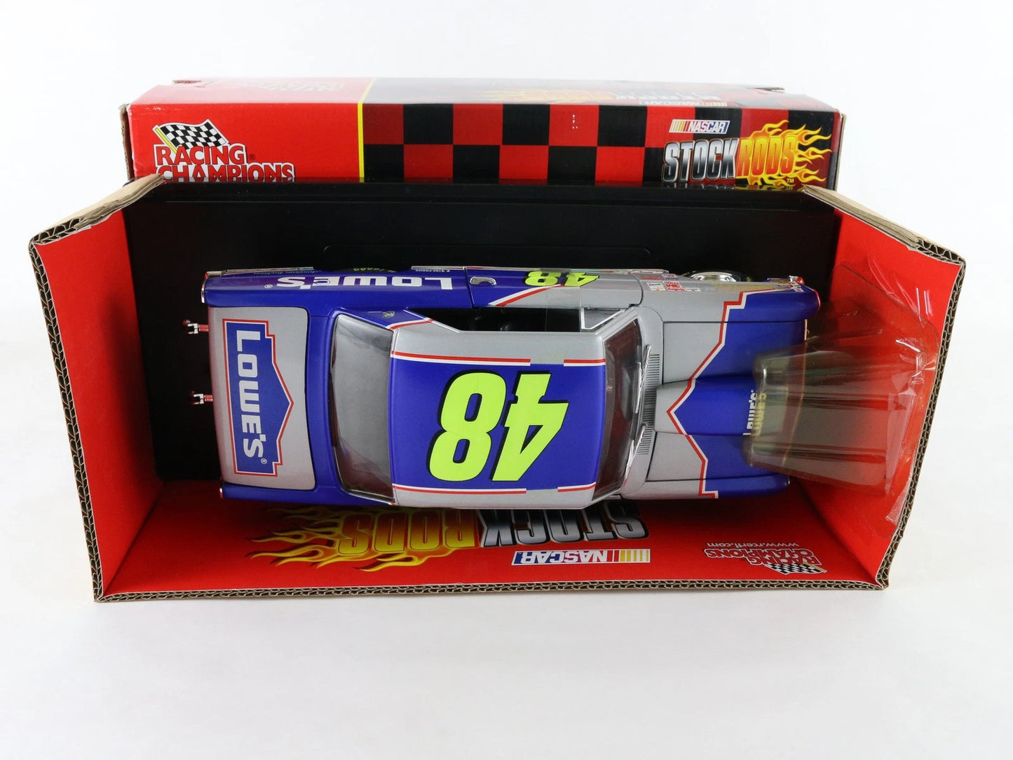 1966 Chevy Nova Jimmie Johnson Lowes #48 Stock Rods Racing Champions 1:18 76332