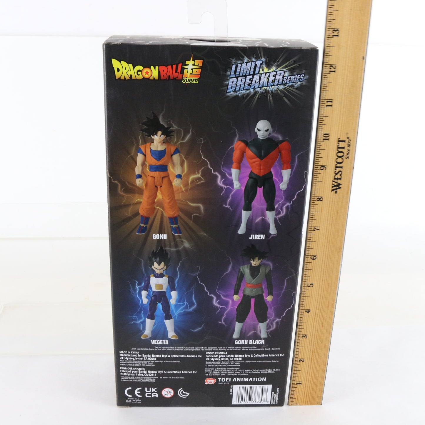 Dragon Ball Super Limit Breaker Vegeta Action Bandai Namco 36739
