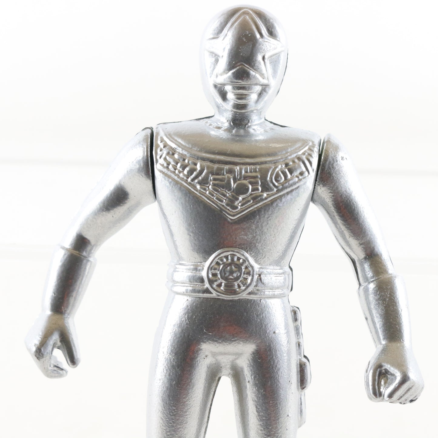 Vintage Japanese Robot Spaceman Toy Plastic Action Figure 4.5"