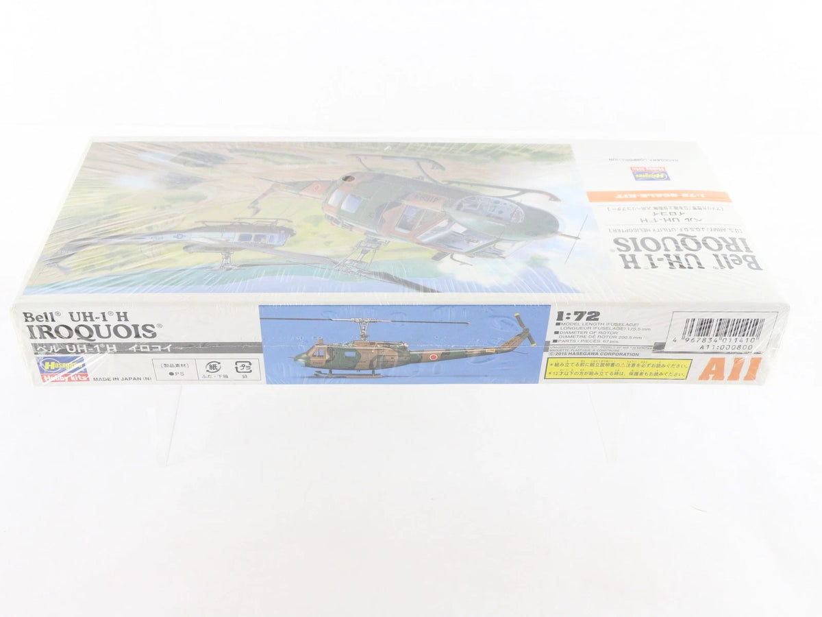 UH-1 H Iroquois Utility Helicopter Bell Hasegawa 1:72 00141 Sealed Military Kit