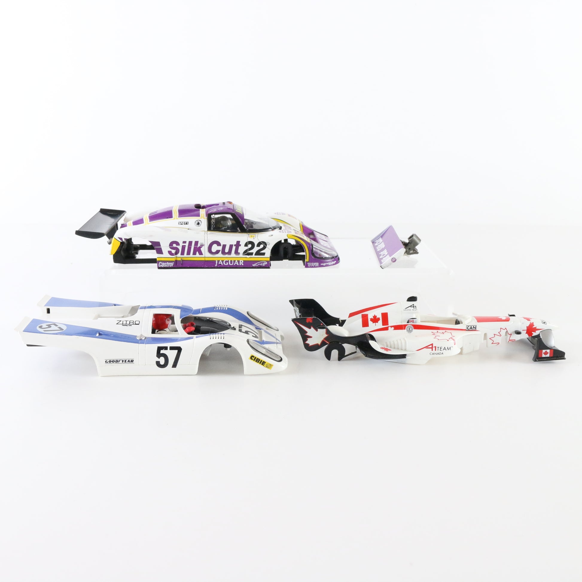 Slot.it Porsche 917k GP A Team Jaguar XJR-9 1:32 slot car shells