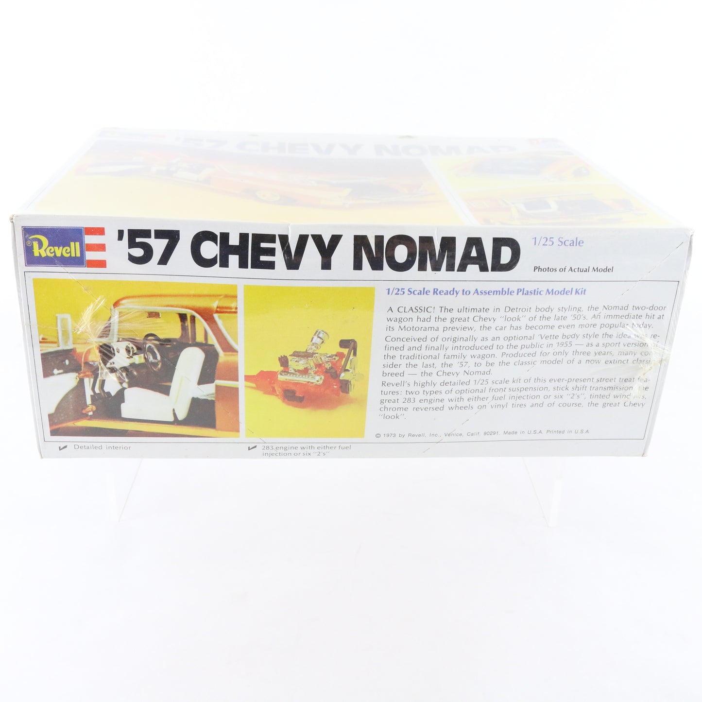 1957 '57 Chevy Nomad Street Classics Revell 1:25 Plastic Model Car Kit H-1372