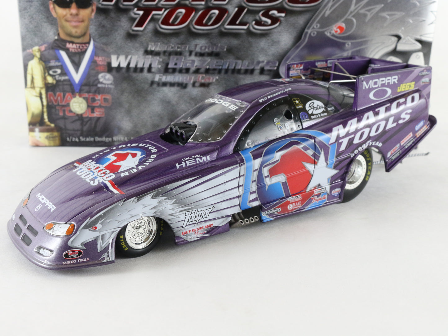 2005 Dodge Funny Matco Tools Bazemore Racing Champions 1:24 788 Of 1500