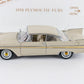 1958 Plymouth Fury Hardtop Buckskin Beige Danbury Mint 1:24 Diecast Model