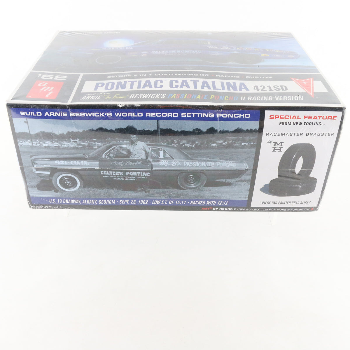 1962 Pontiac Catalina 421SD Passionate Poncho AMT 1:25 2 In 1 Model Kit AMT623