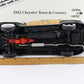 1942 Chrysler Town & Country Black Wood Panel Danbury Mint 1:24 Diecast Model