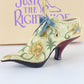 Brocade Court Resin Collectible Shoe