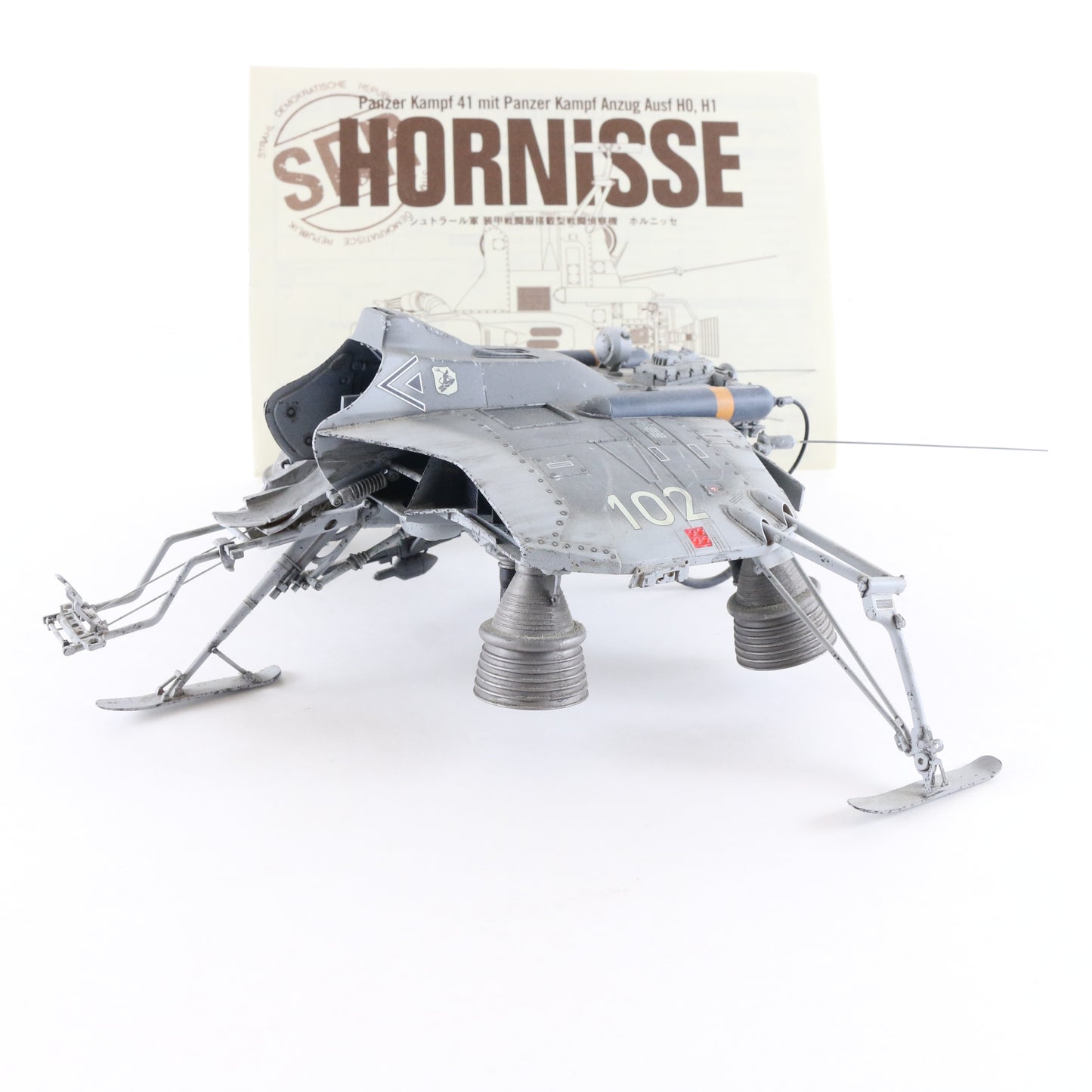 Ma.k Maschinen K Hornisse Panzer Kampf 41 Anzug Ausf Ho 1/20 Built & 