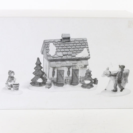 Dept 56 Heritage Village Tending The New Calves Set Of 3 Xmas 58395 IN BOX