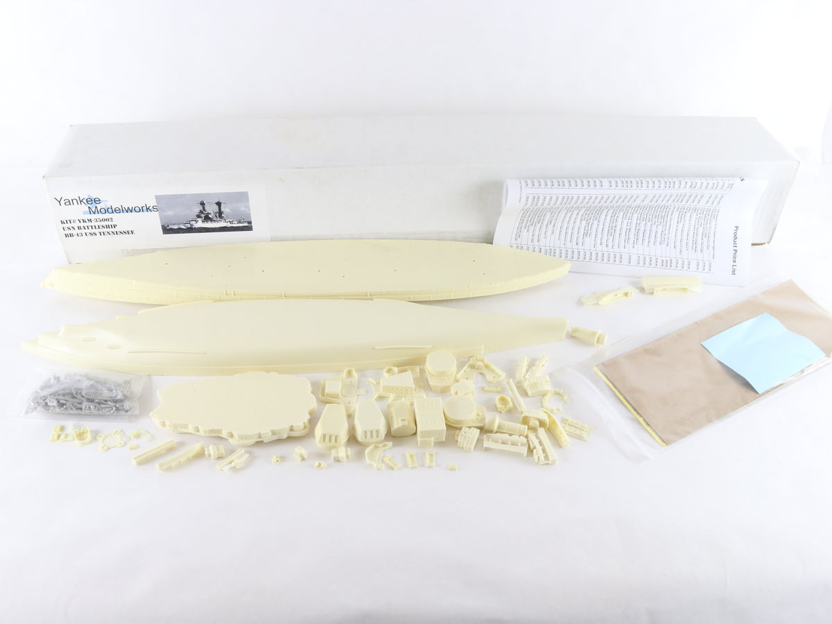 USS Tennessee BB-43 USN Battleship Yankee Modelworks 1:350 YKM-35002