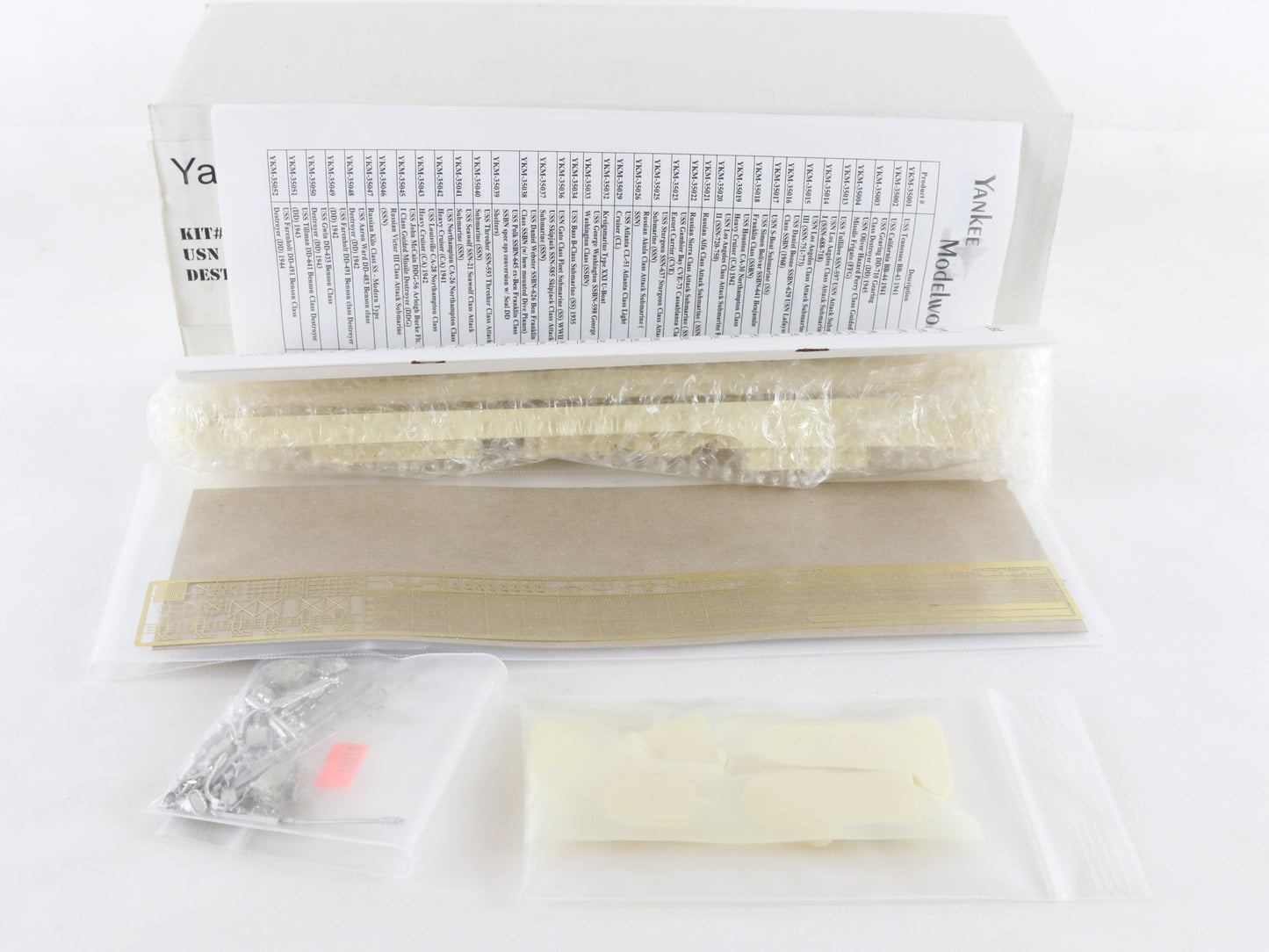1942 Destroyer USN Sims Class Yankee Modelworks 1:350 YKM-35012 Resin Kit