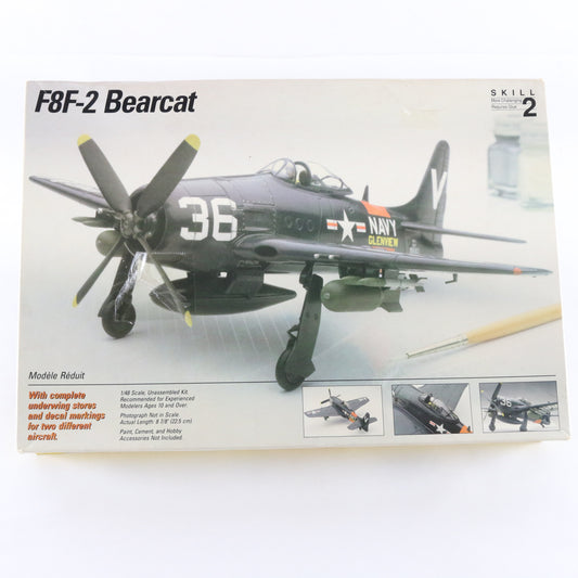 F8F-2 Bearcat Fighter Testors 1:48 Model Aircraft Kit 519