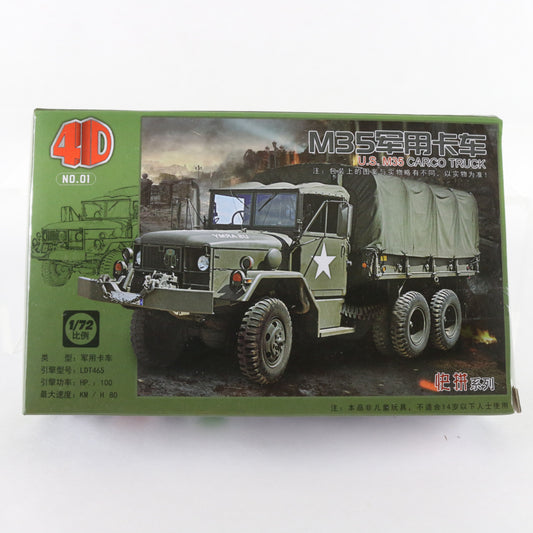 US M35 Cargo Truck Reo #1 4D 1:72 Unbuilt Military Kit