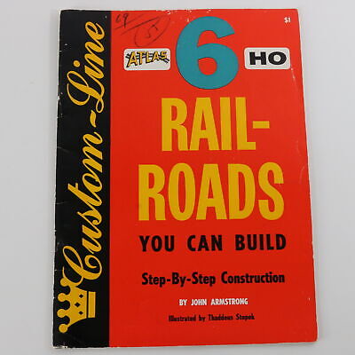 Atlas "6 Railroads You Can Build" guide 1958