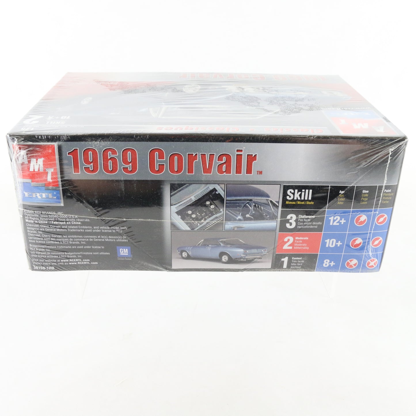 1969 Corvair AMT ERTL 1:25 Plastic Model Kit 38159