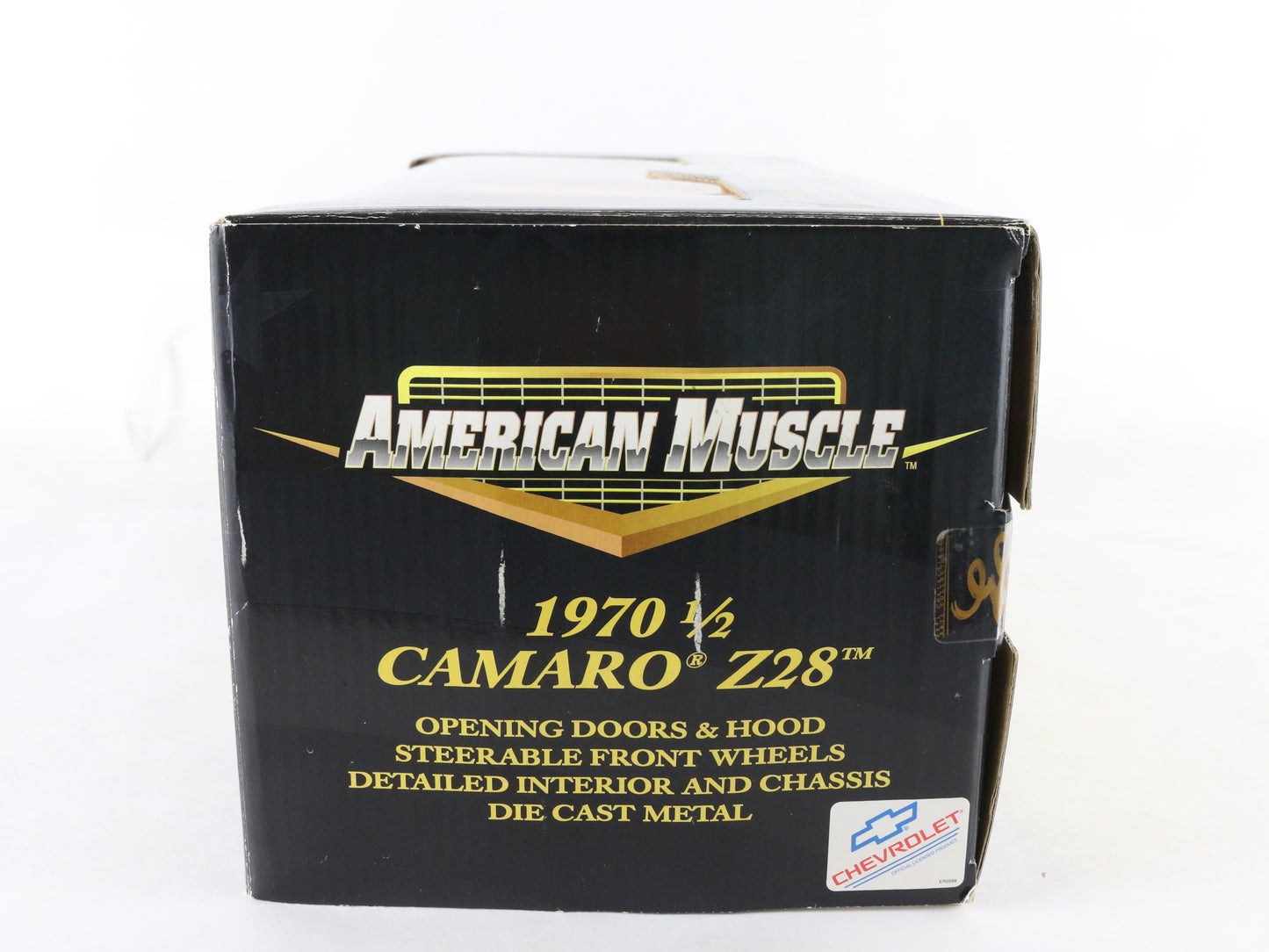 1970 1/2 Chevy Camaro Z28 Orange Black American Muscle ERTL 1:18 LE Model 32464