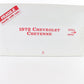 1972 Chevrolet Cheyenne Pickup Truck Danbury Mint 1:24 Diecast Model