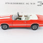 1970 Oldsmobile 442 W-30 Orange & White Danbury Mint 1:24 Diecast Model Car