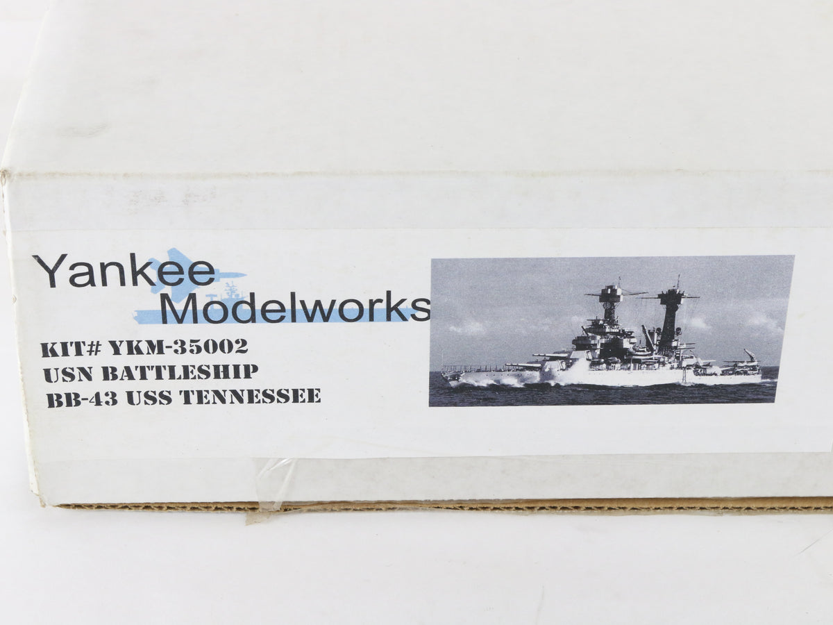 USS Tennessee BB-43 USN Battleship Yankee Modelworks 1:350 YKM-35002