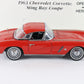 1962 Chevy Corvette Convertible Red Danbury Mint 1:24 Diecast Model Car
