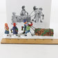 Dept 56 Heritage Village Bringing Home The Yule Log Set Of 4 Christmas 5558-1