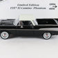 1957 Chevy El Camino Phantom Black White Danbury Mint 1:24 Diecast Model 1666