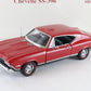 1968 Chevy Chevelle SS 396 Coupe Red Black Danbury Mint 1:24 Diecast Model