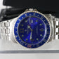 Croton Japan Quartz Mens Watch Stainless Steel Blue & Silver 10 Atm Ca301020bubl