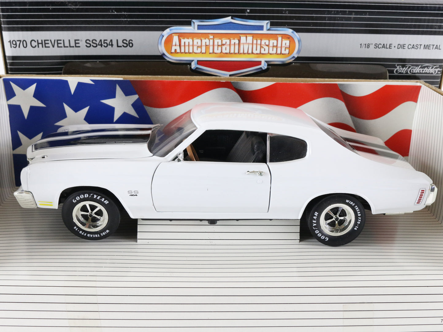 ERTL American Muscle 1:18 1970 Chevelle SS 454 LS6 White LE 1 Of 1500 7871