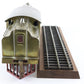 Lionel Prewar Standard Gauge 54 Electric Brass Locomotive Train Car W/ Track