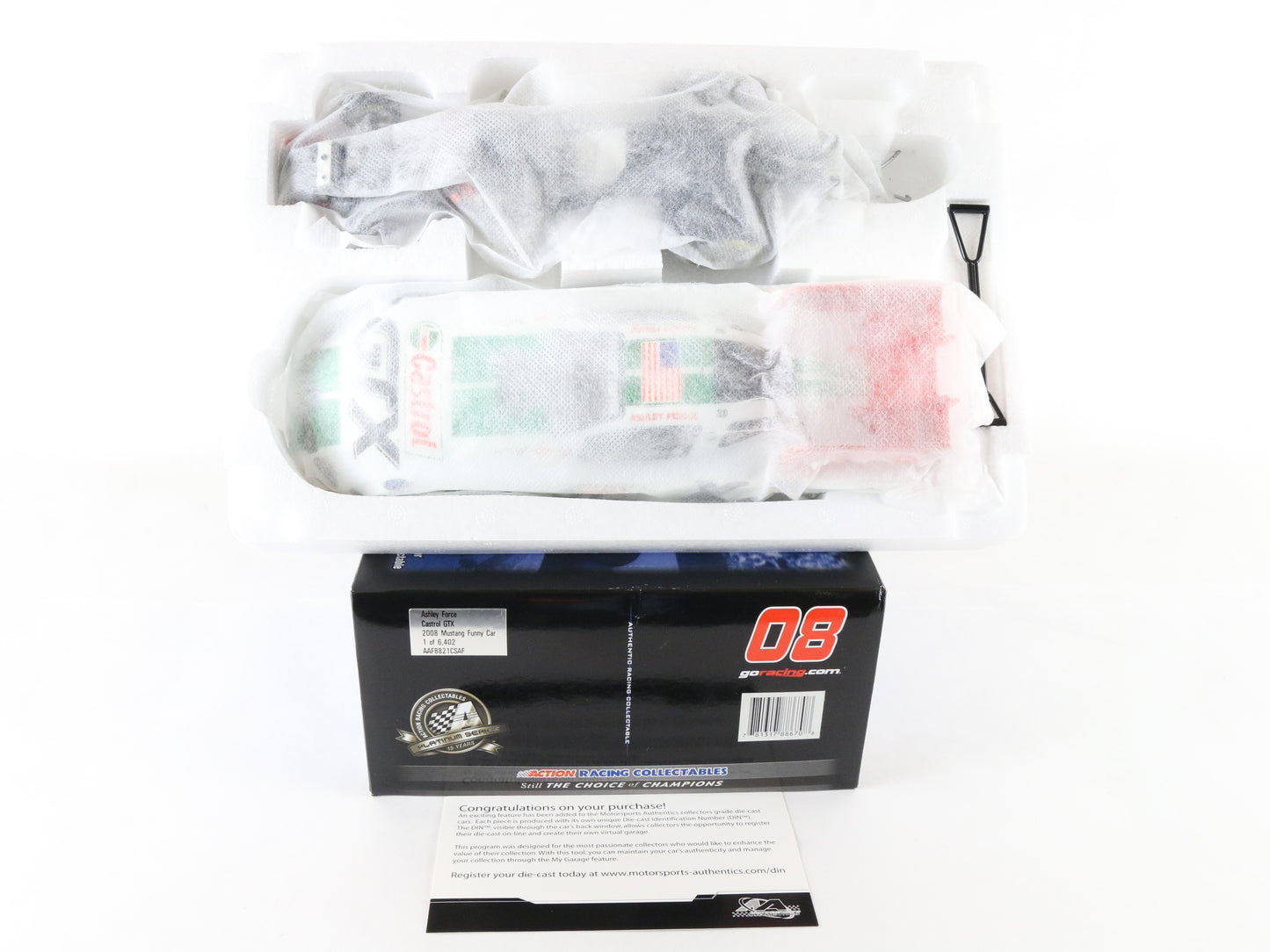 2008 Mustang Funny Car Ashley Force Castrol Action 1:24 1 Of 6402 AAF8821CSAF