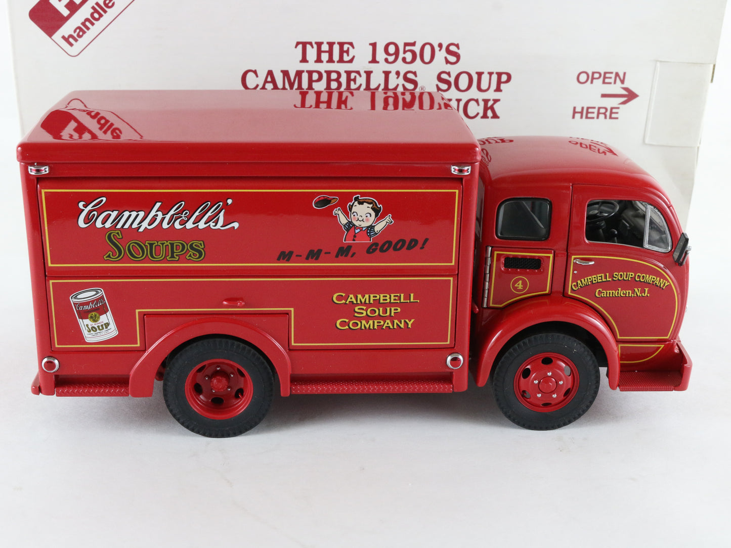 1950s White 3000 Campbells Soup Delivery Truck Red Danbury Mint 1:24 Diecast