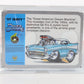 1957 '57 Chevy Orange Supercharged Muscle Machines Funline 1:64 W/ Custom? Case