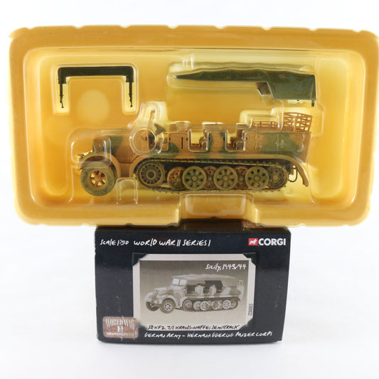 SDKfz Semi Track German Army WW2 Adversaries Corgi 1:50 CC60003 Sealed Model