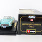 1957 Chevrolet Corvette Convertible Turquiose Bburago 1:24 1524