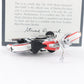 1958 Harley Davidson Duo-Glide Red White Franklin Mint 1:24 Model Motorcycle
