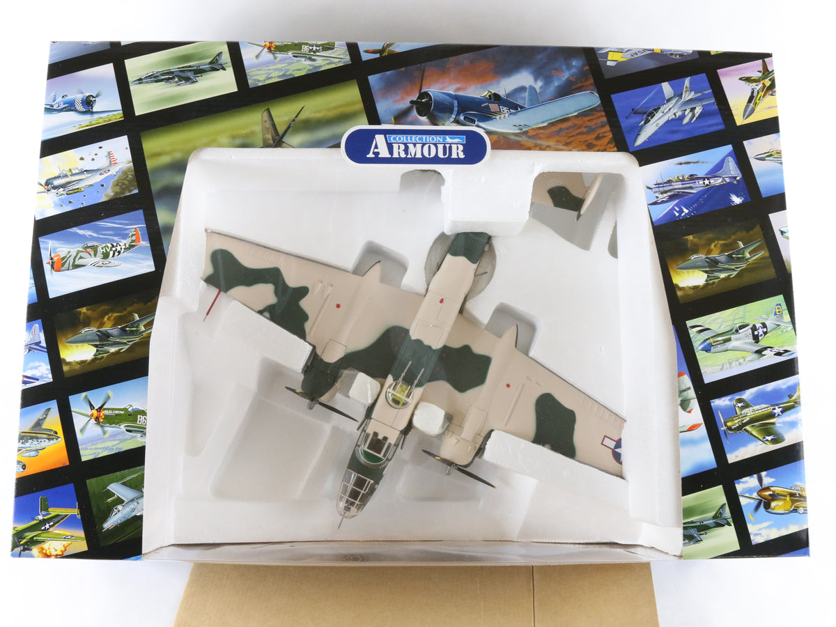 B-25J Mitchell Bomber Plane USAAF Russells Raiders Franklin Mint 1:48 B11E346