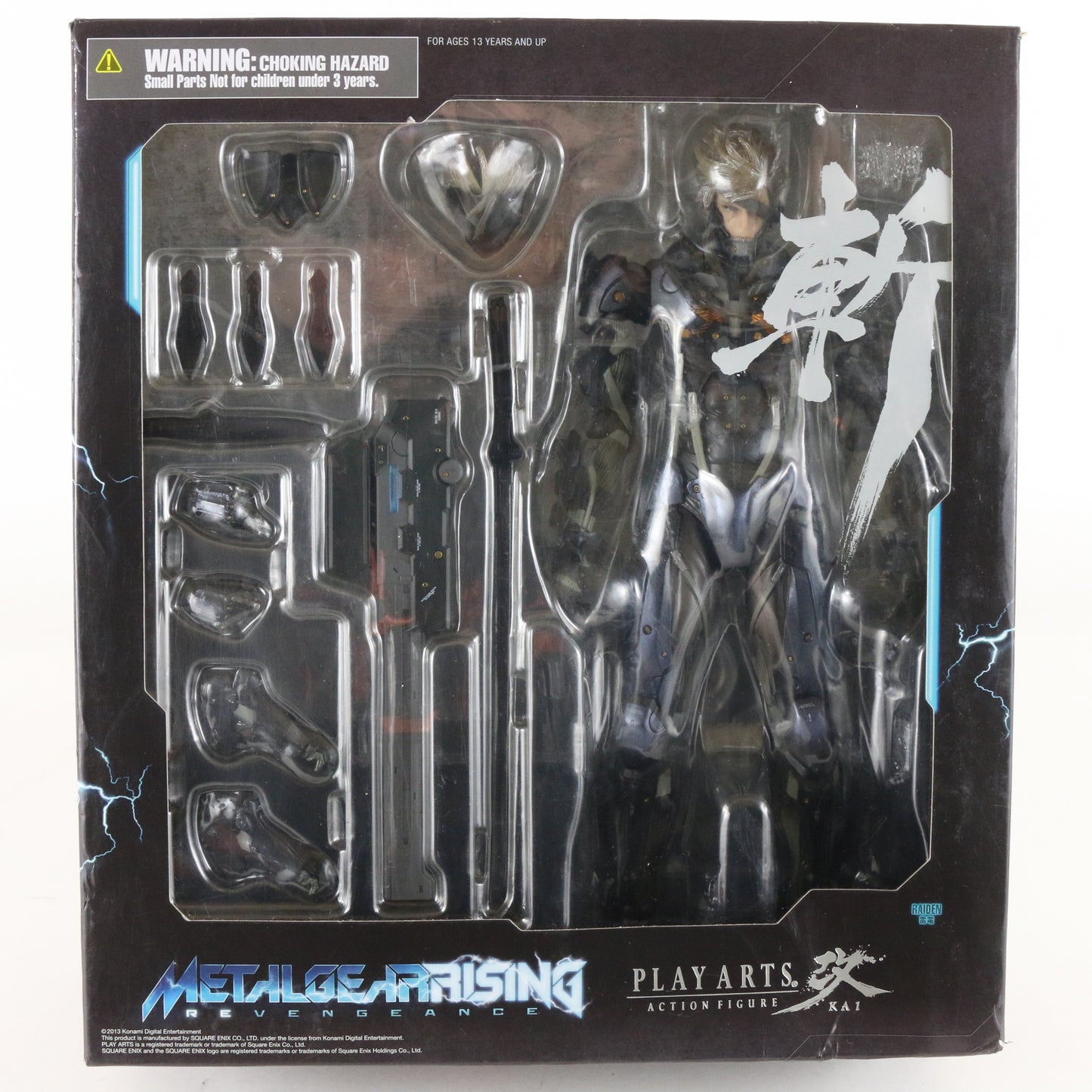 Metal Gear Rising Revengeance Raiden Play Arts Kai Action Figure