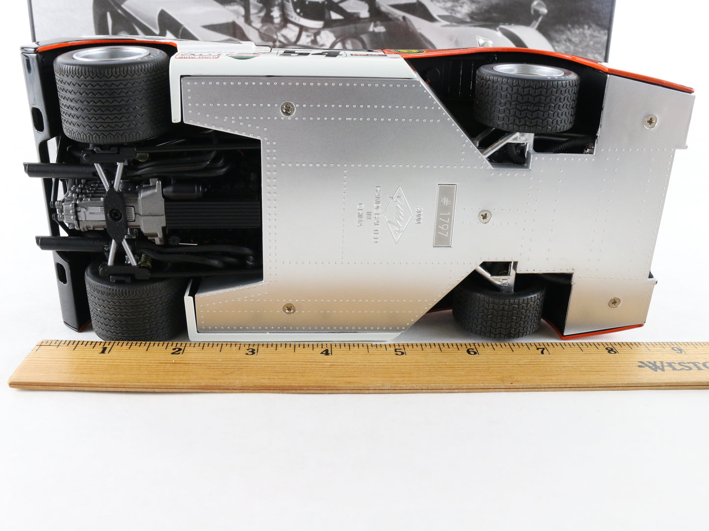 1969 Mclaren M8B Low Wing #54 Koveleski Jerobee Orange GMP 1:18 Model Car 12029