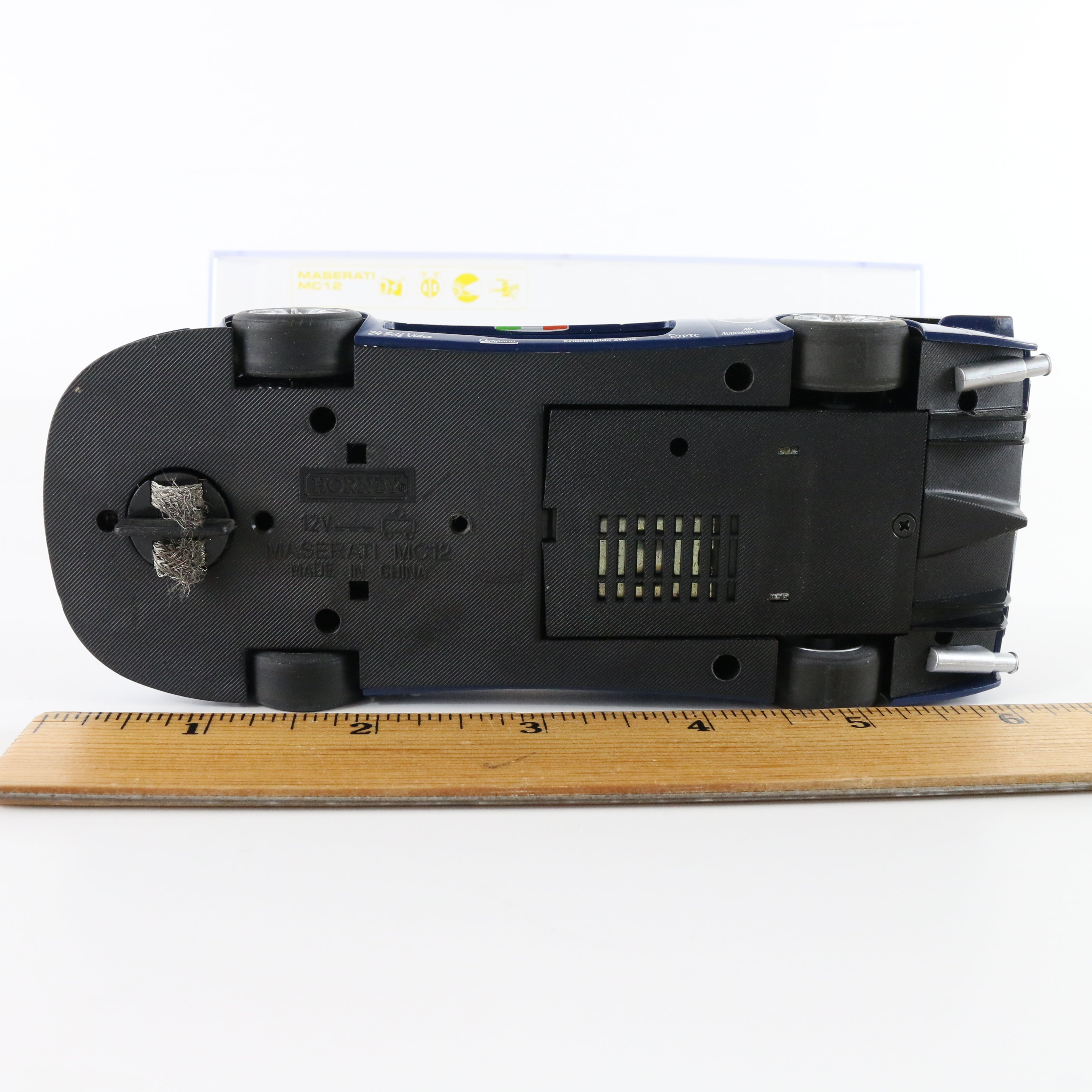 Maserati Mc12 #33 Blue & White Firelli Hornby Scalextric 1:32 Slot